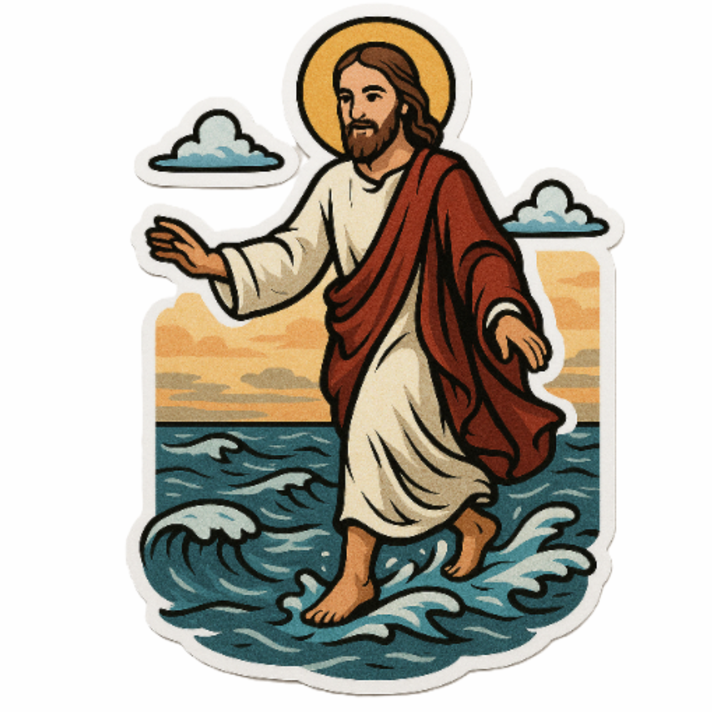 Jesus Walking On Water